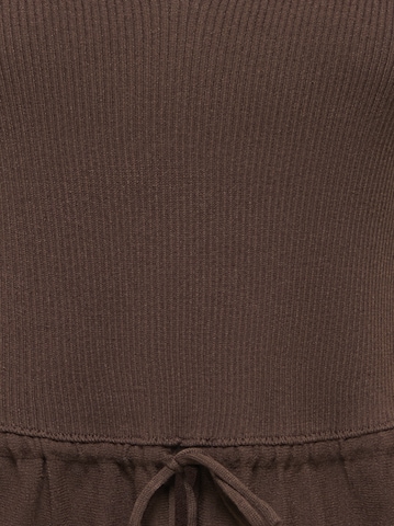 Top in maglia 'ONLNILA' di ONLY in marrone