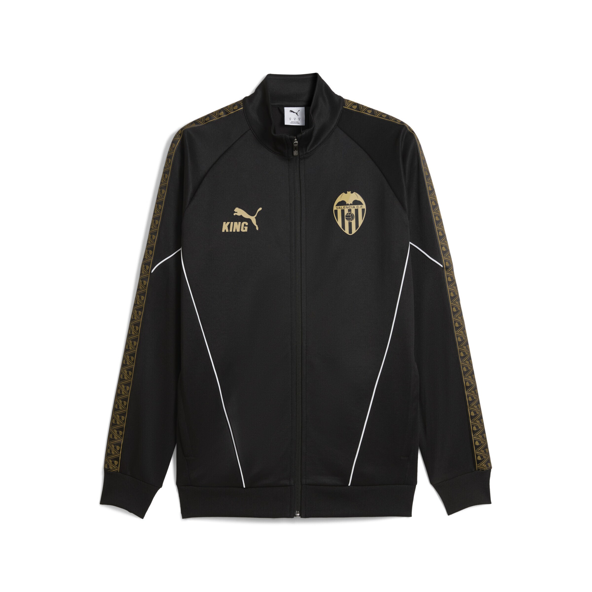 Vestes d’entraînement 'Valencia CF King Anthem' PUMA en noir : devant
