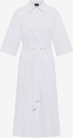 DreiMaster Klassik Kleid in Weiß: predná strana