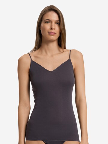 Hanro Undershirt 'Cotton Seamless' in Grey