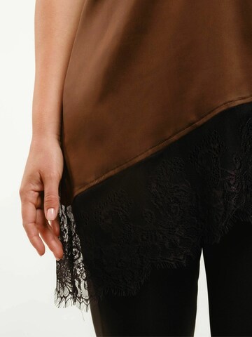 Liberte Essentiel Overdel ' LOLA ASYMTERIC ' i brun