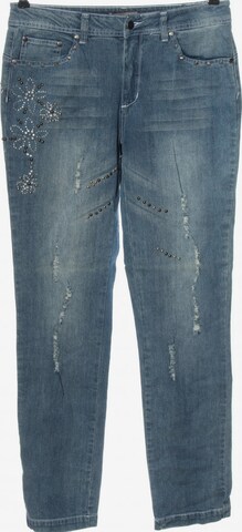 Mandarin Straight-Leg Jeans 30-31 in Blau: predná strana