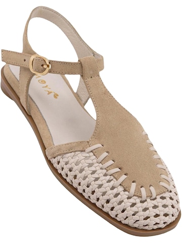 Limoya Sandaal 'Clea' in Beige: voorkant