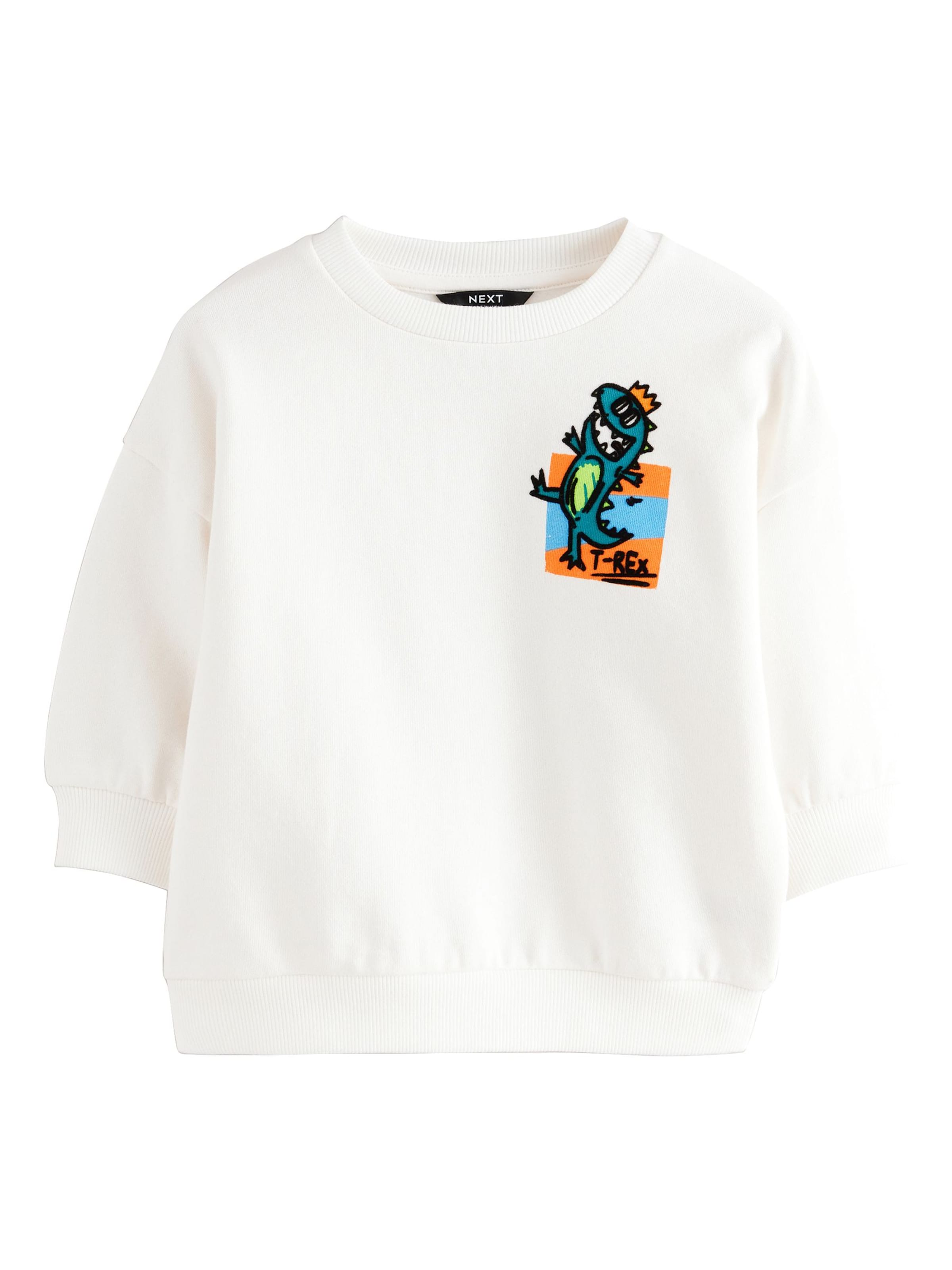 Next Sweater in White: front