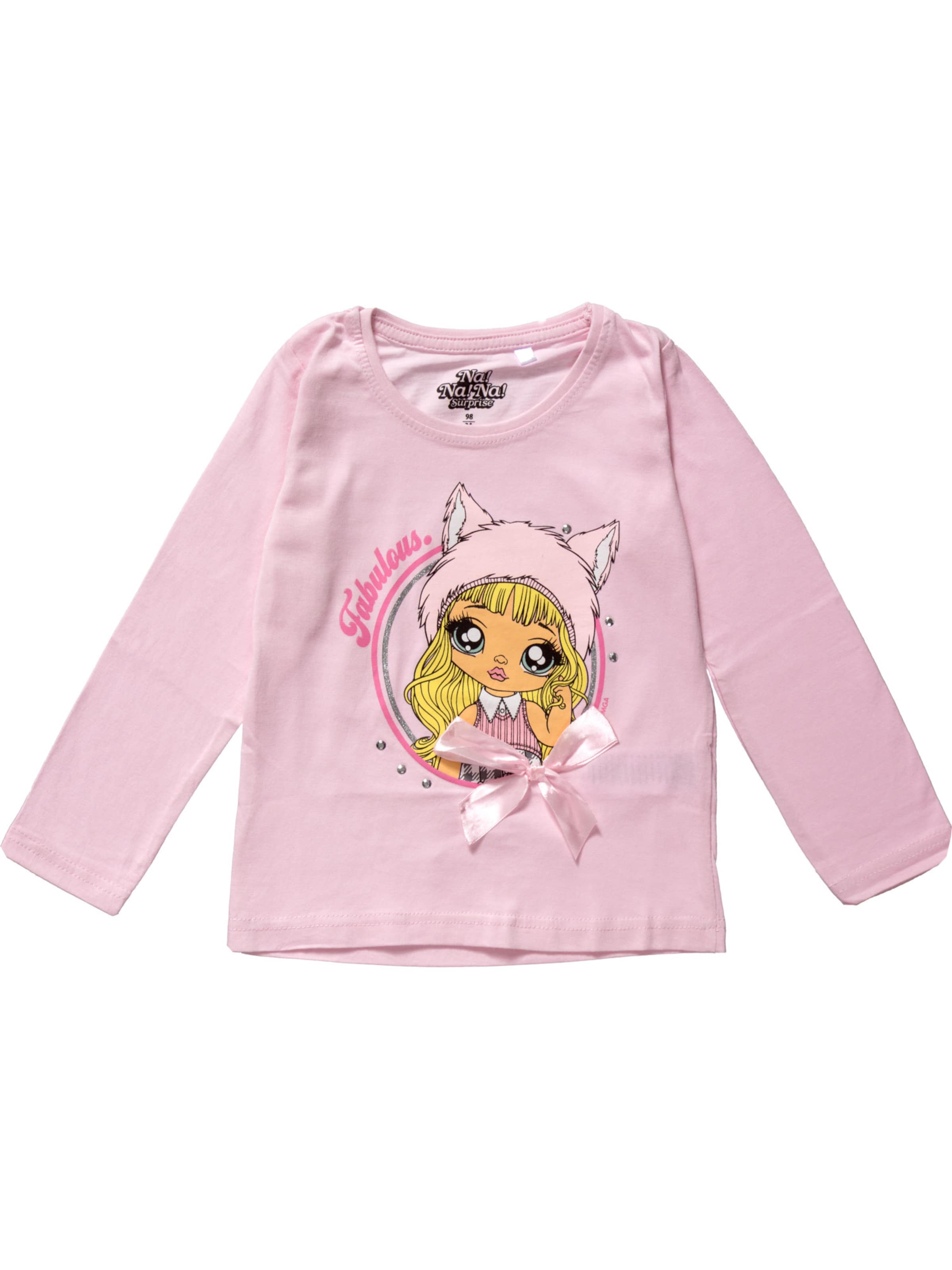 Na! Na! Na! Surprise Shirt 'Paula Purrfect' in Pink: front