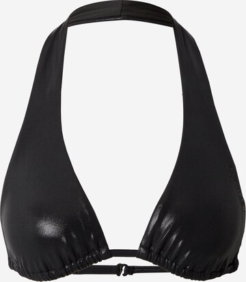 Calvin Klein SwimwearBikini gornji dio - crna boja: prednji dio