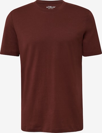 s.Oliver Shirt in Rot: Vorderseite