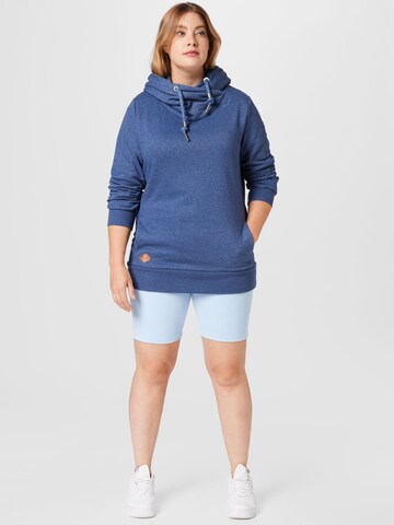 Ragwear Plus Sweatshirt in Blau