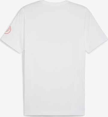 T-Shirt fonctionnel 'Manchester City' PUMA en blanc