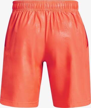 UNDER ARMOUR Regular Sporthose in Orange