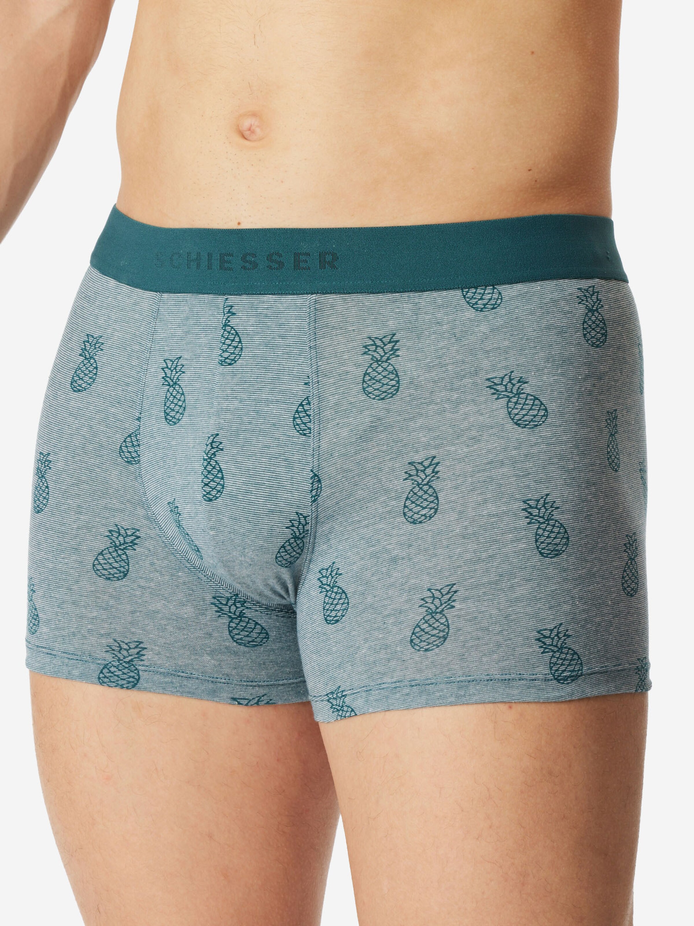 Boxers ' 955 ' SCHIESSER en noir : devant