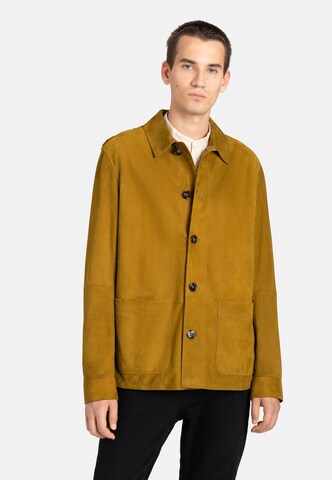 Werner Christ Hemdjacke in Braun: Vorderseite