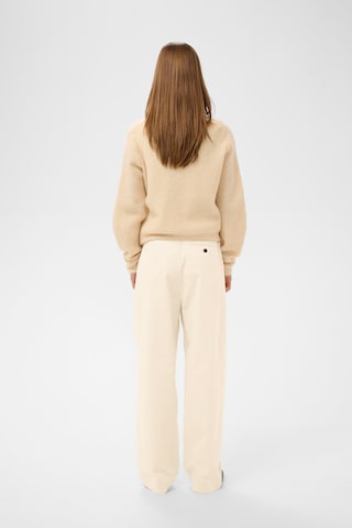 Loosefit Pantalon à pince 'ChristaIW Tori' InWear en beige