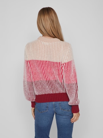 VILA Sweater 'Alina' in Red