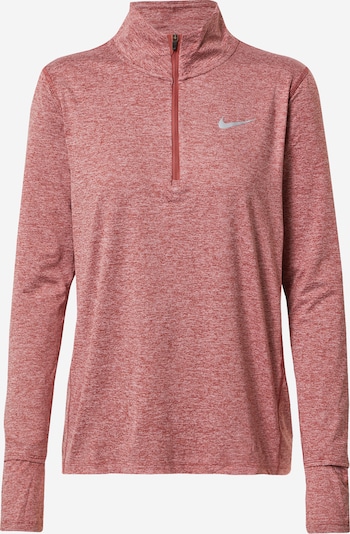 NIKE T-shirt fonctionnel 'Element' en gris argenté / rosé, Vue avec produit
