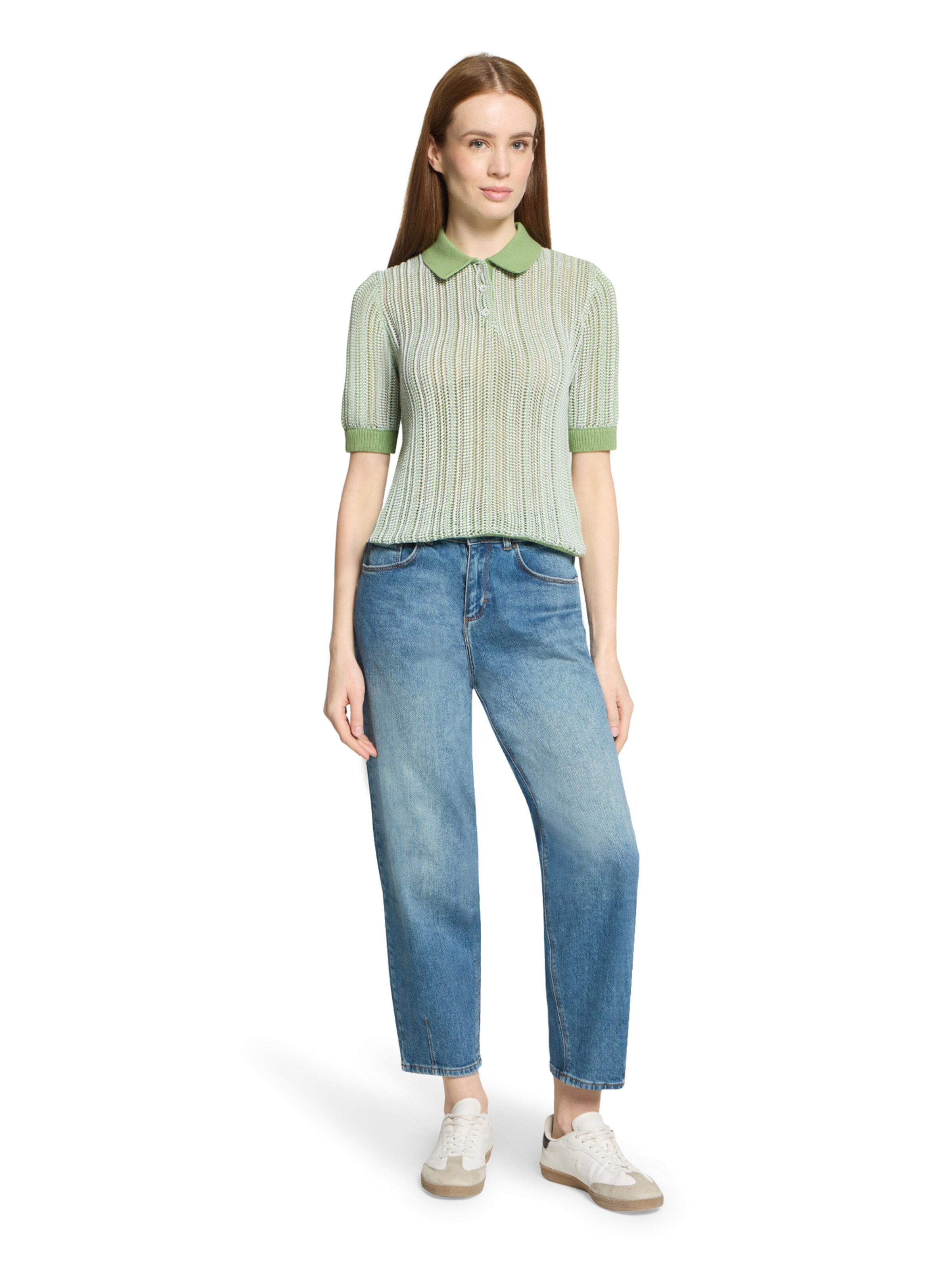 Cartoon Loosefit Jeans in Blau