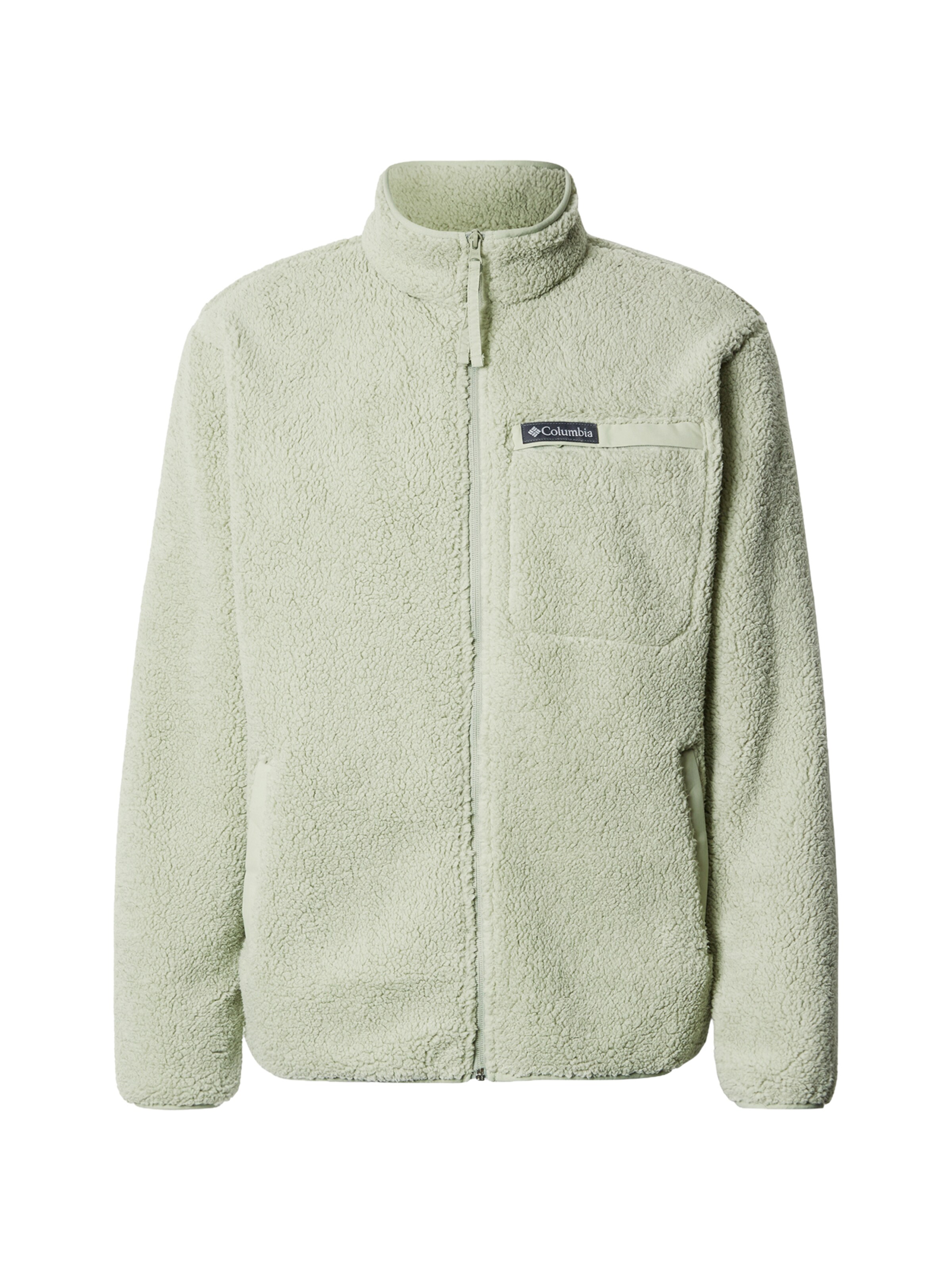 COLUMBIA Λειτουργική ζακέτα φλις 'Rugged Ridge' σε πράσινο: μπροστά