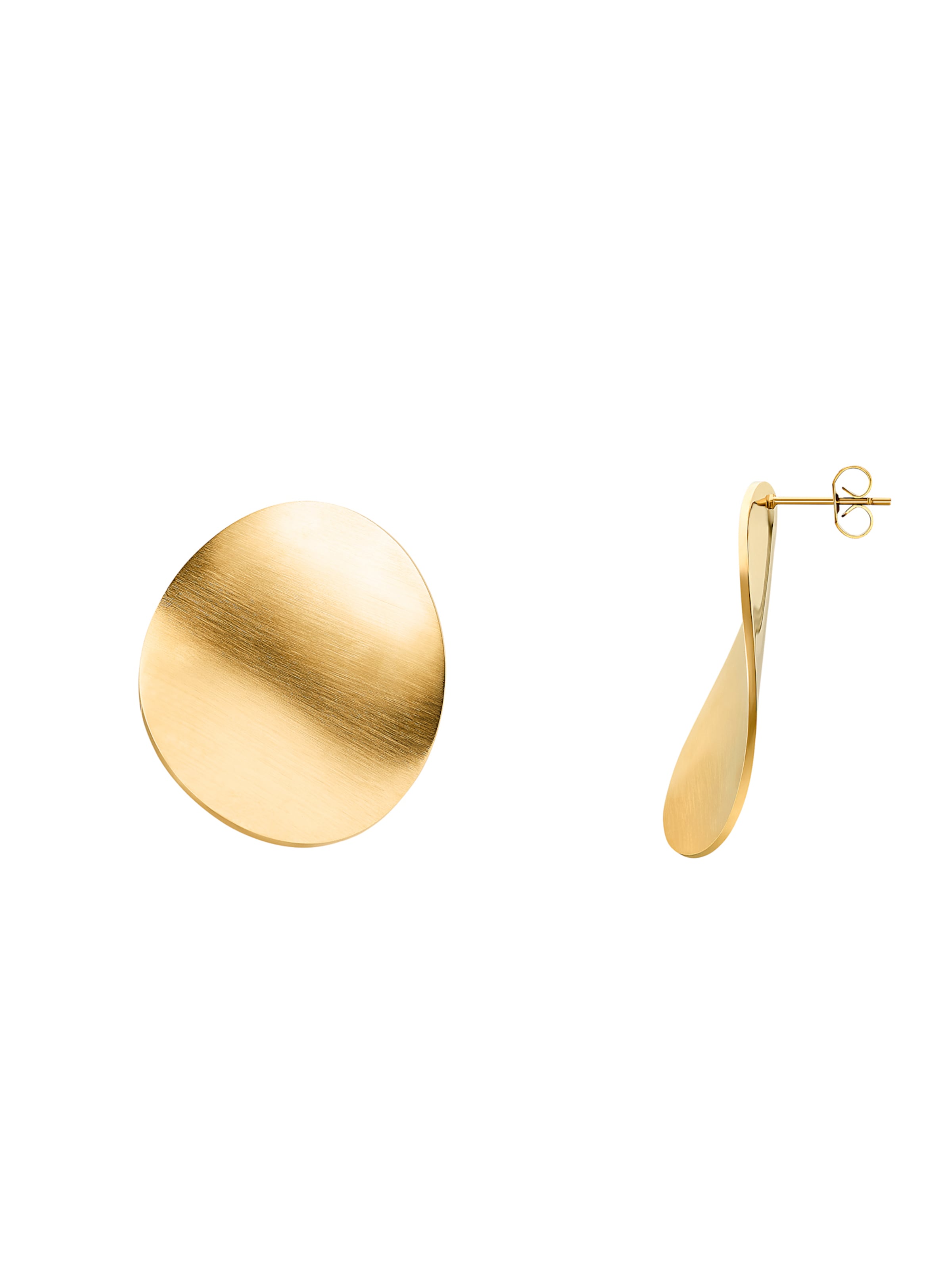 Heideman Oorbellen 'Lou' in Goud: voorkant