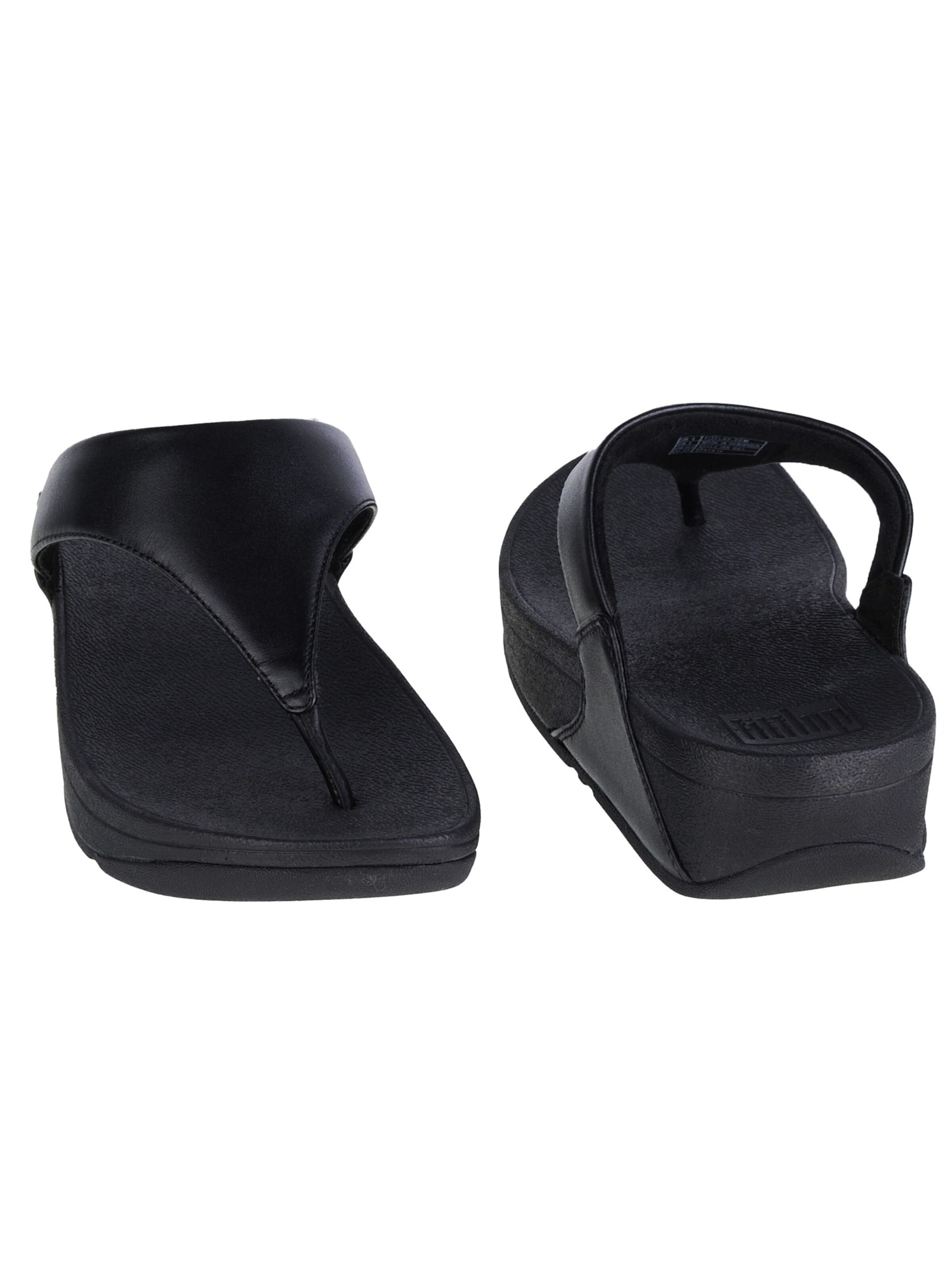 FitFlop Teenslipper 'FitFlop Lulu' in Zwart