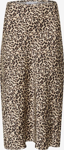 SAINT TROPEZ Rok 'Hafia' in Beige: voorkant