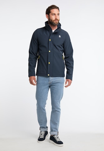 Schmuddelwedda Between-Season Jacket 'Albee' in Blue