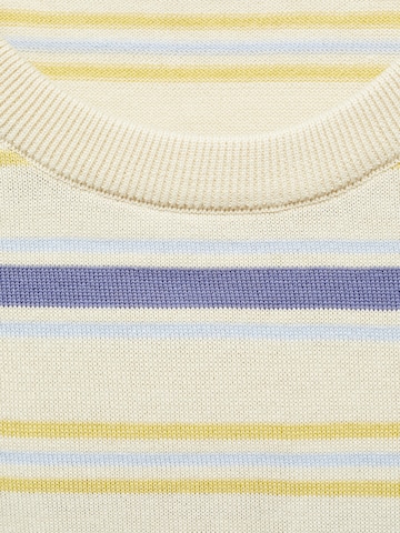 MANGO Sweater 'Virginia' in Beige