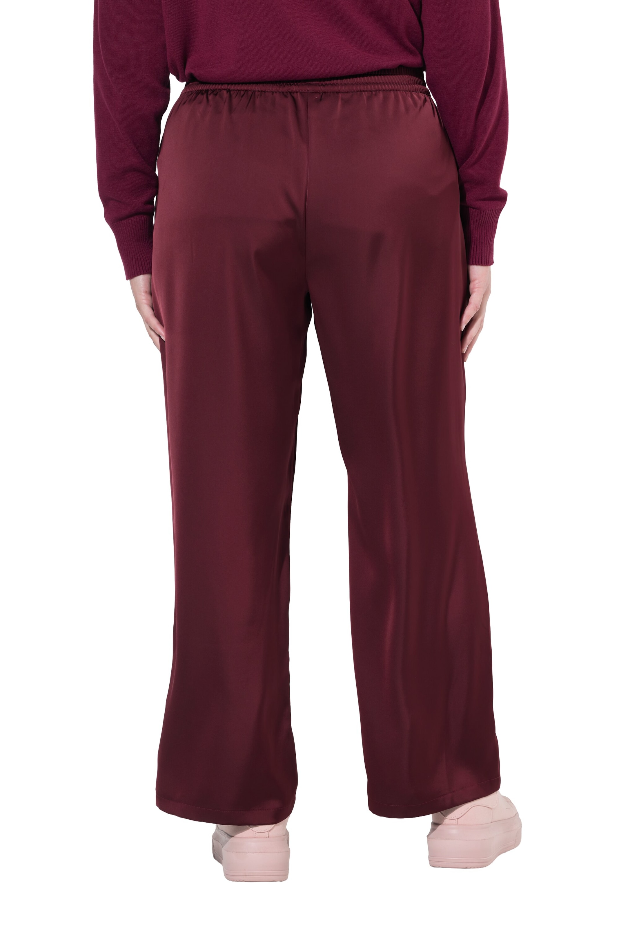 MIAMODA Wide Leg Hose in Rot