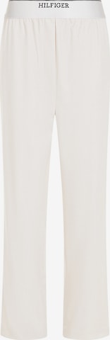 Loosefit Pantalon TOMMY HILFIGER en blanc : devant