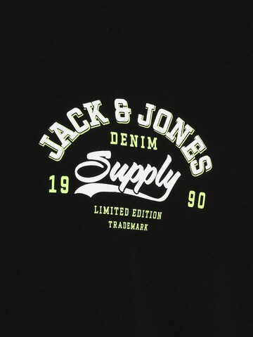 juoda Jack & Jones Plus Marškinėliai