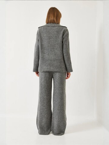 Bianco Lucci - Calças de fato em cinzento