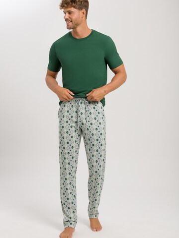 Hanro Pajama Pants ' Night & Day ' in Blue