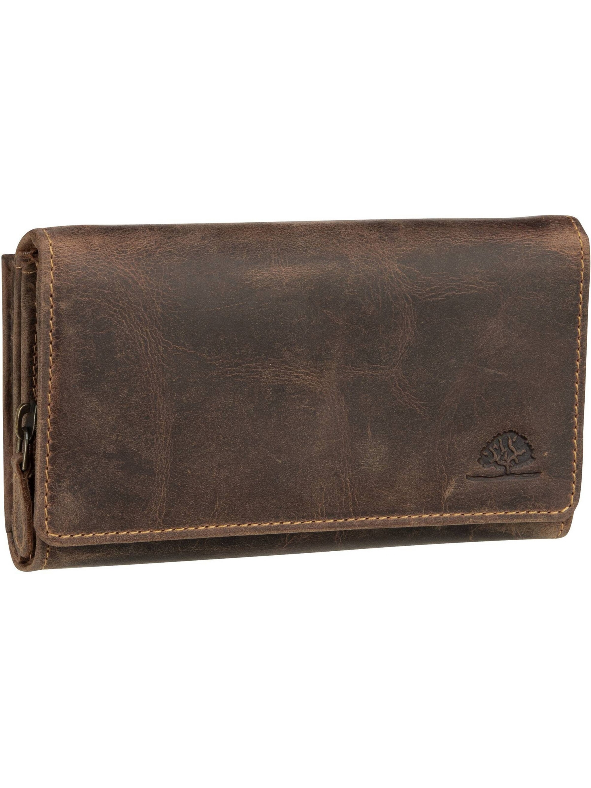 GREENBURRY Portemonnaie 'Vintage 1533' in Braun: Vorderseite