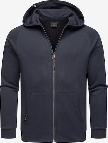 Ragwear Sweatjacke 'Zenway' in Blau: predná strana