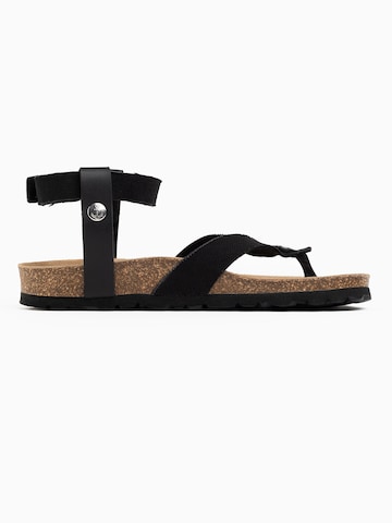 Bayton - Sandalias de dedo 'Spiral' en negro