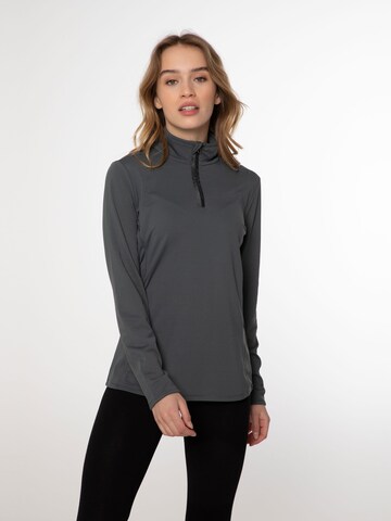 PROTEST Athletic Sweatshirt 'FABRIZ' in Green: front