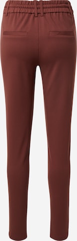 Only Tall Tapered Pleat-Front Pants 'ONLPOPTRASH' in Brown