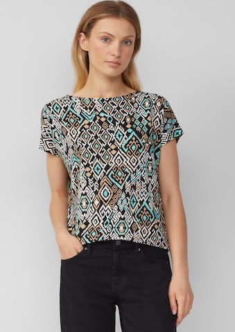 s.Oliver T-Shirt in Schwarz: Vorderseite