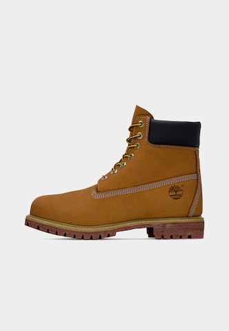 TIMBERLAND - Botas com atacadores '6-inch Premium' em castanho
