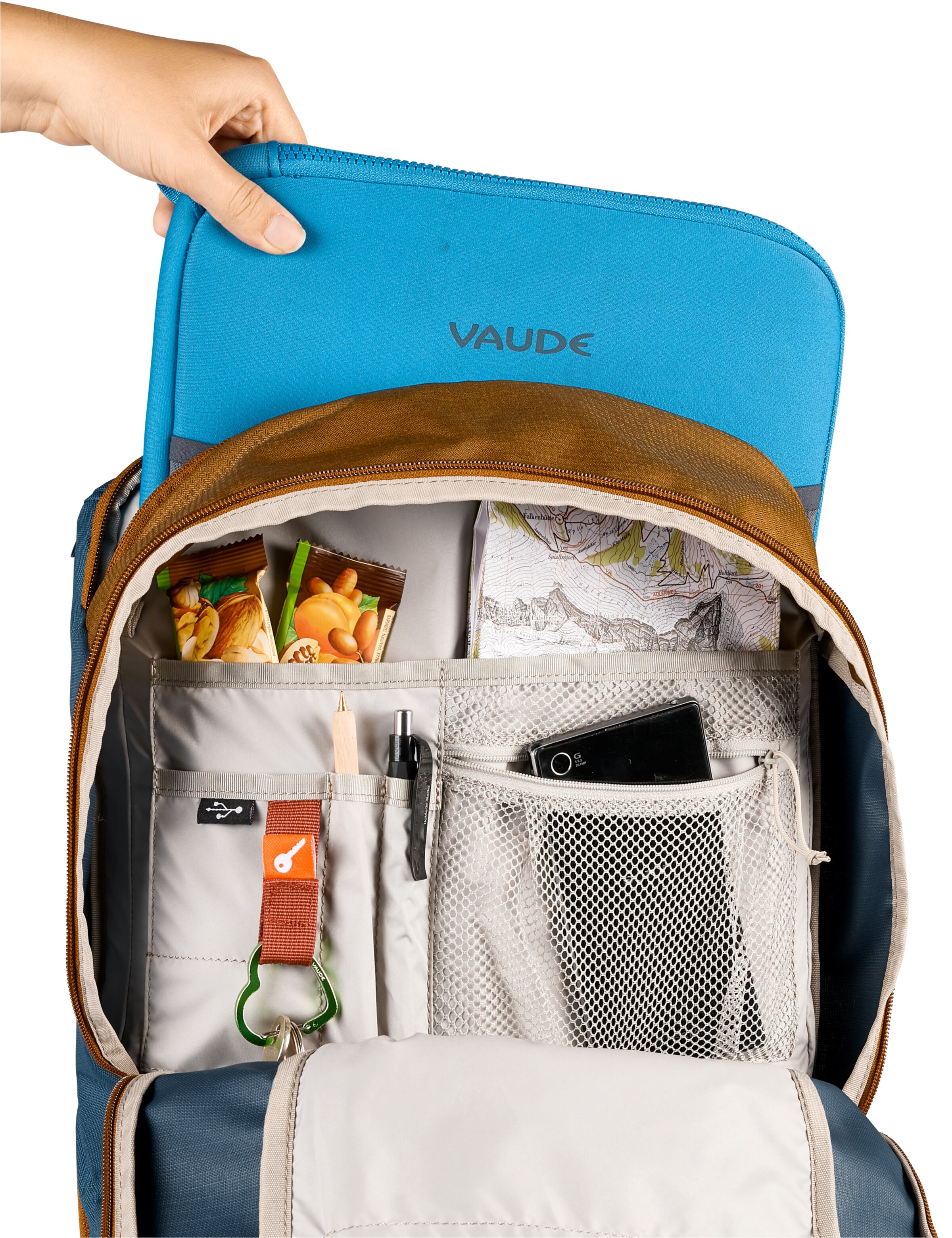 VAUDE Outdoor equipment 'Cycle 20 II' in Blauw