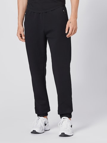 Regular Pantalon Urban Classics en noir : devant