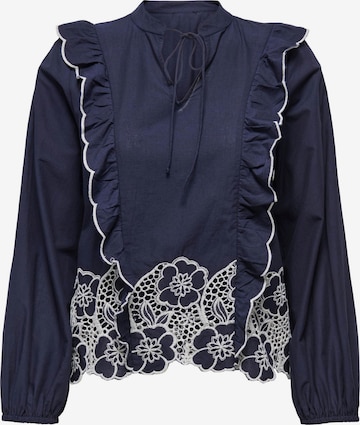 Camicia da donna 'JDYHolly' di JDY in blu: frontale