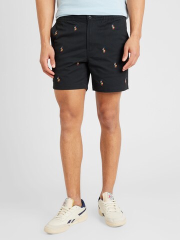 Polo Ralph Lauren Regular Shorts 'PREPSTERS' in Schwarz: predná strana