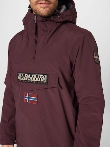 NAPAPIJRI Between-Season Jacket 'RAINFOREST' in Red