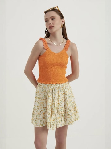 Hiccup Top in Oranje