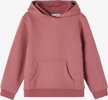 NAME IT Sweatshirt 'Lena' i pink: forside