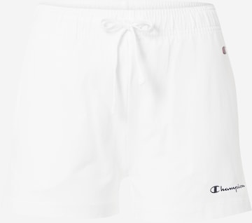 Pantalon Champion Authentic Athletic Apparel en blanc : devant