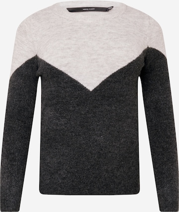Vero Moda Curve Sweater 'Plaza' in Grey: front