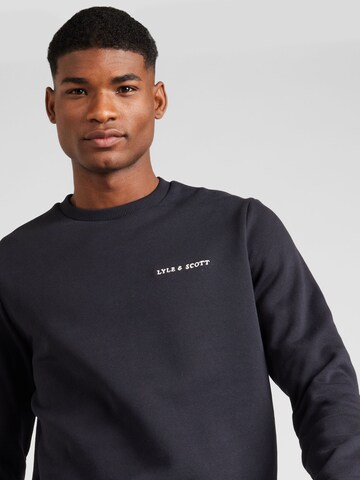 Lyle & Scott Sweatshirt in Schwarz