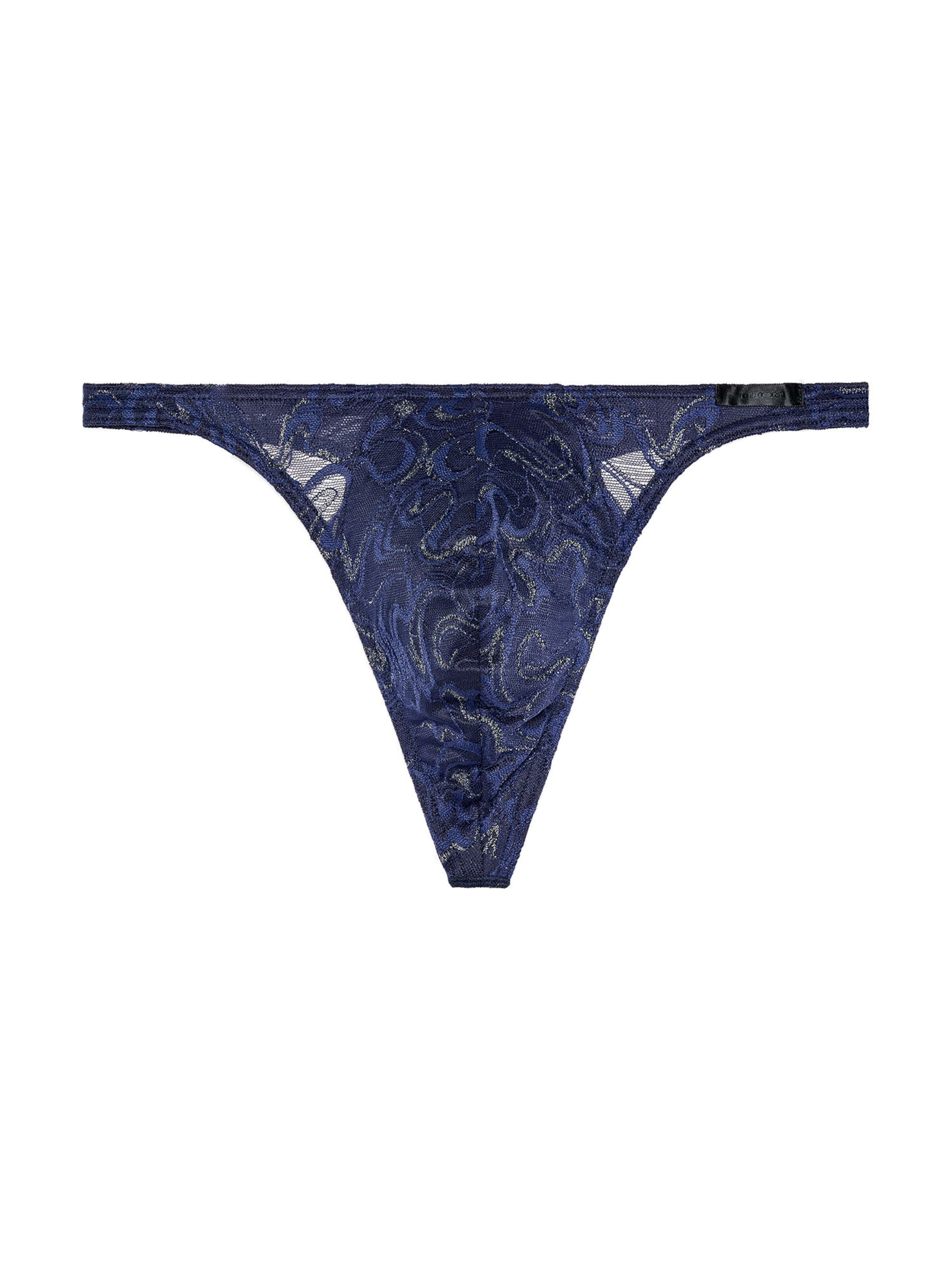 Slip ' Purple ' HOM en bleu : devant