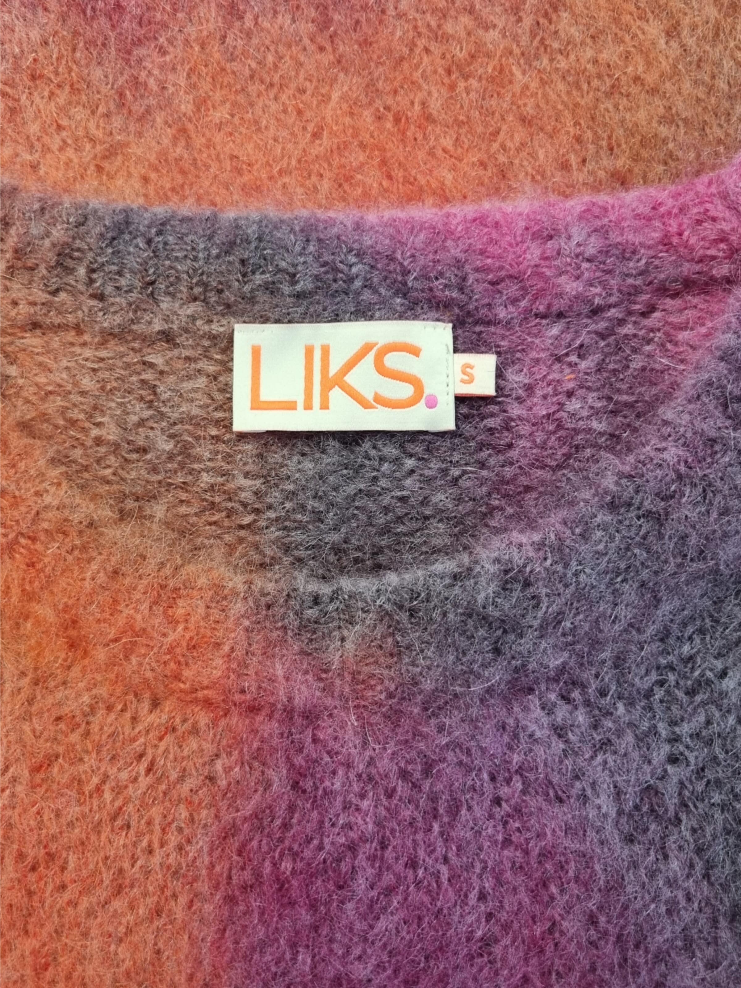 LIKS. Munich Pullover 'Strickpullover mit Farbverlauf gesprüht - AntoniaC'‌‌ in Mischfarben